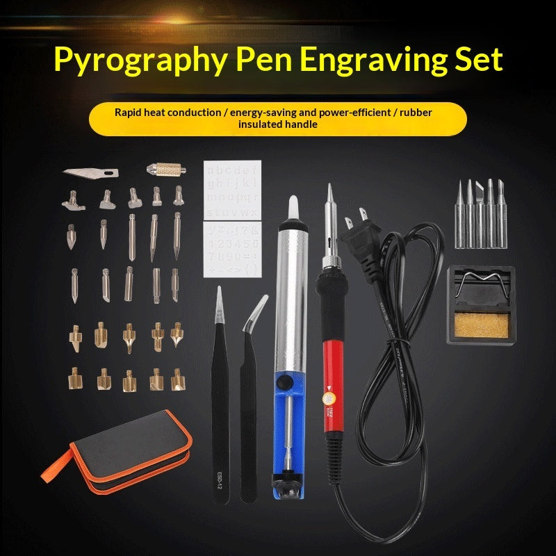 Electric Soldering Iron with Adjustable Temperature